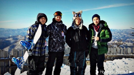 The boarders at the top!